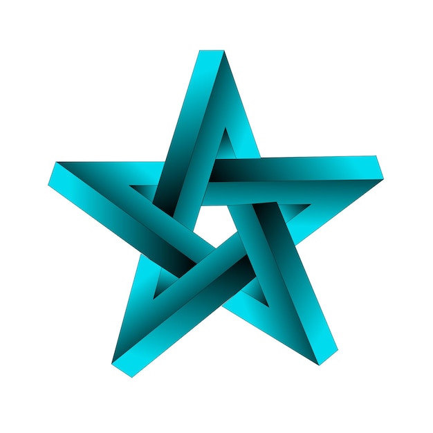 Star Patriotic Logo Vector Plantilla Ilustración Diseño