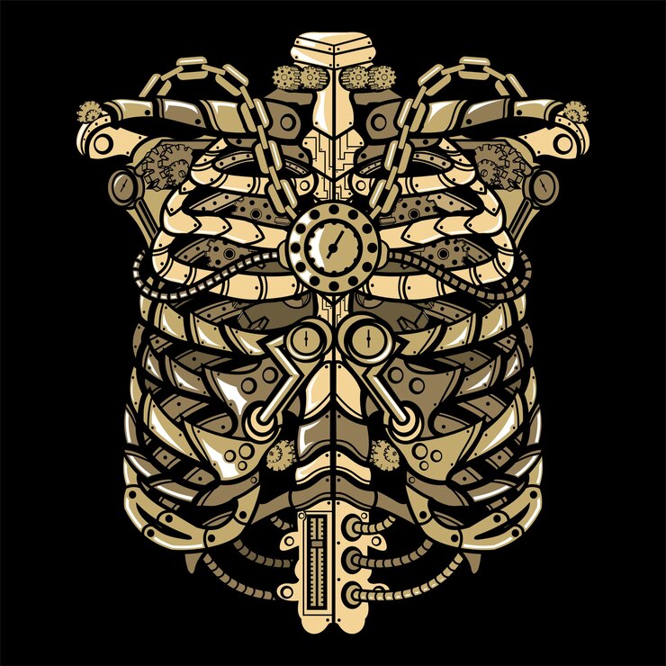Steampunk Ribcage