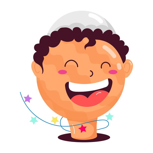 Stickers planos para la celebración del Eid