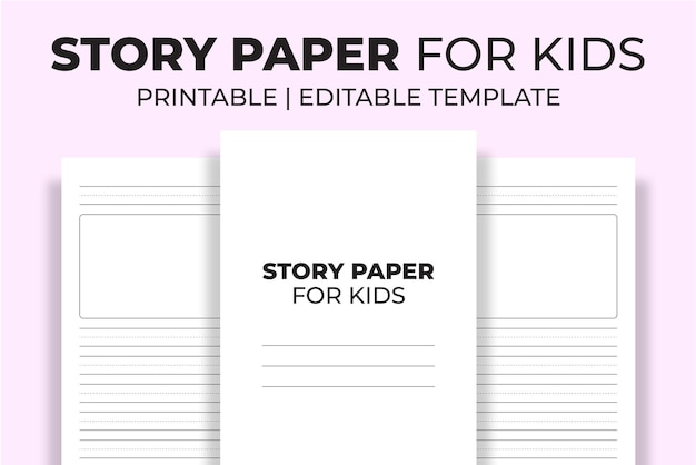 Story Paper For Kids KDP Interior