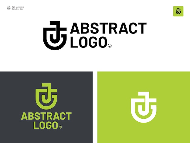 Stylish Monogram Logo for Company Branding