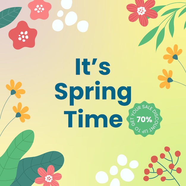 Su venta de primavera - Consigue tu descuento