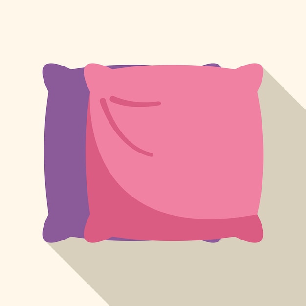 La suave almohada rosa invita a una noche de sueño relajante