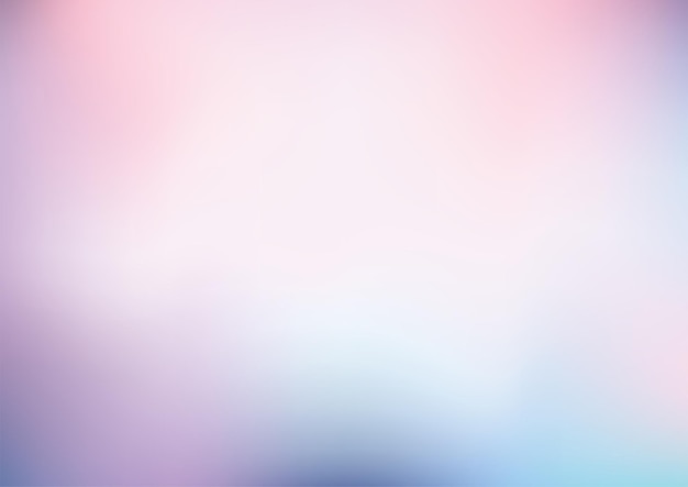 Un suave fondo de gradiente de ensueño con colores pastel que se mezclan de azul a rosa