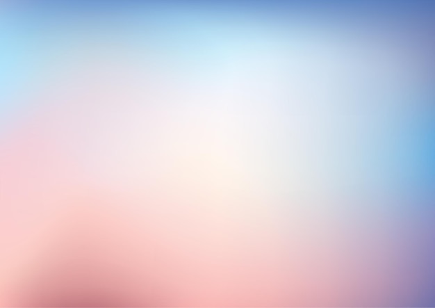 Un suave fondo de gradiente de ensueño con colores pastel que se mezclan de rosa a azul