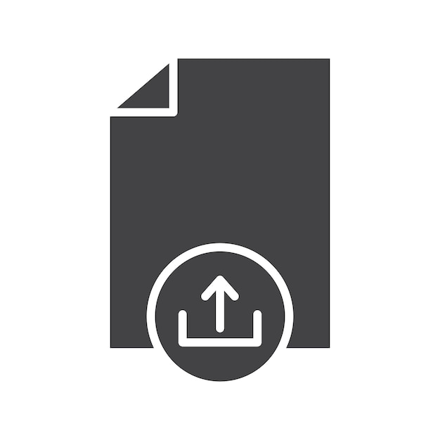 Sube el archivo Icon Simplemente una línea delgada símbolo plano