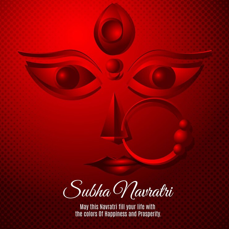 Vector subha navratri
