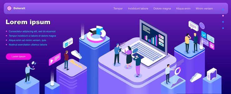 Vector subida y bajada de precios de bienes y divisas, ilustración isométrica multicolor, banner de concepto de vector isométrico, concepto isométrico de vector de marketing y finanzas, ilustración vectorial