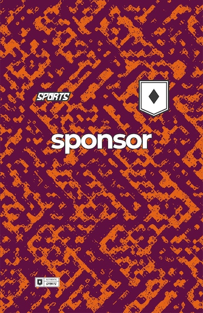 Sublimación del diseño de la camiseta de fútbol deportivo