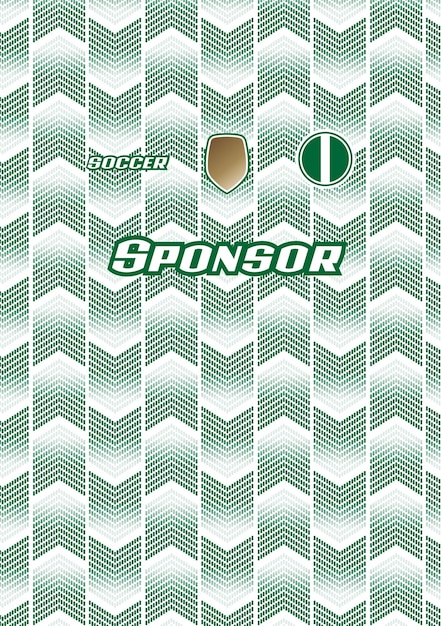 Sublimación del diseño de la camiseta de fútbol