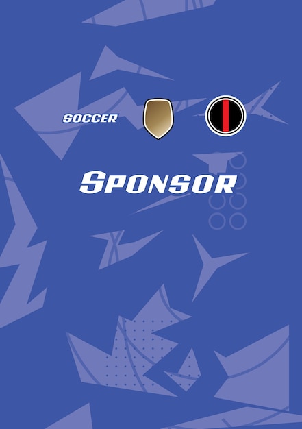 Sublimación del diseño de la camiseta de fútbol
