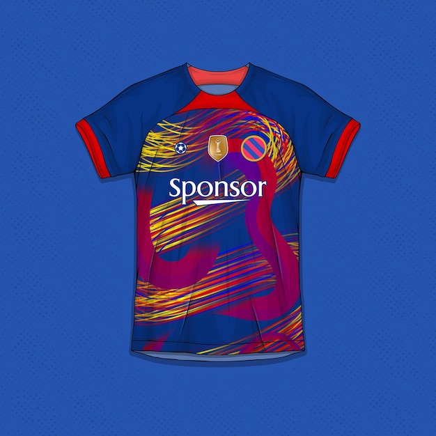 Sublimación Diseños de ropa deportiva Plantillas de camisetas de fútbol profesional