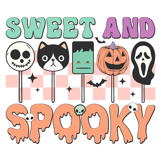 Sublimación perfecta de Halloween y diseños retro