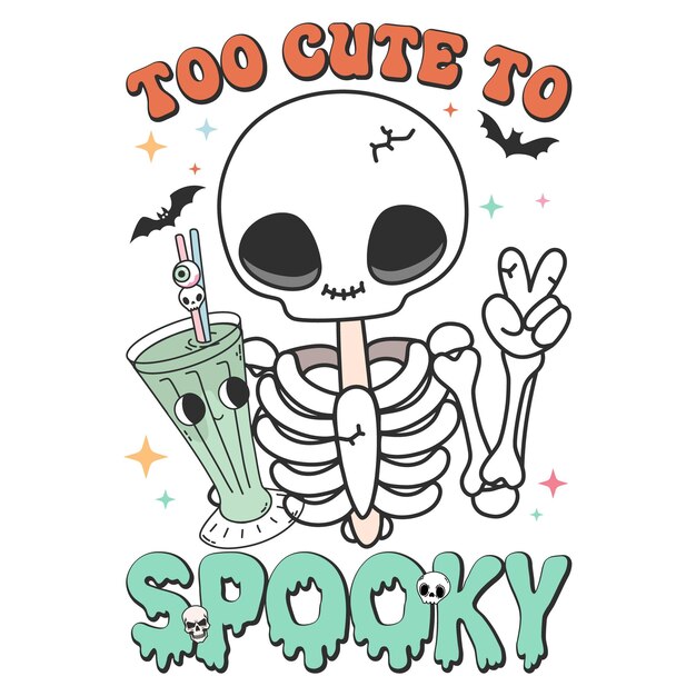 Sublimación perfecta de Halloween y diseños retro