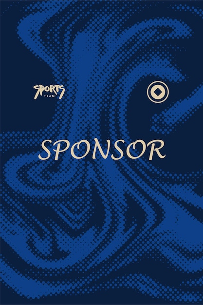 Sublimación uniforme deportivo diseño de fondo de patrón abstracto
