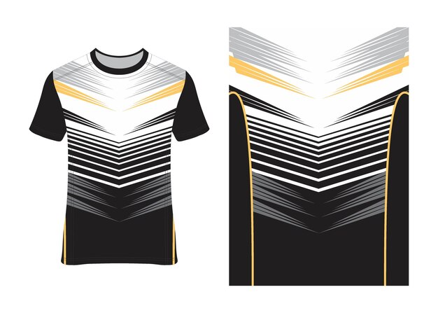 Sublimación vectorial gratuita de ropa deportiva diseños de plantillas de uniformes de fútbol profesional
