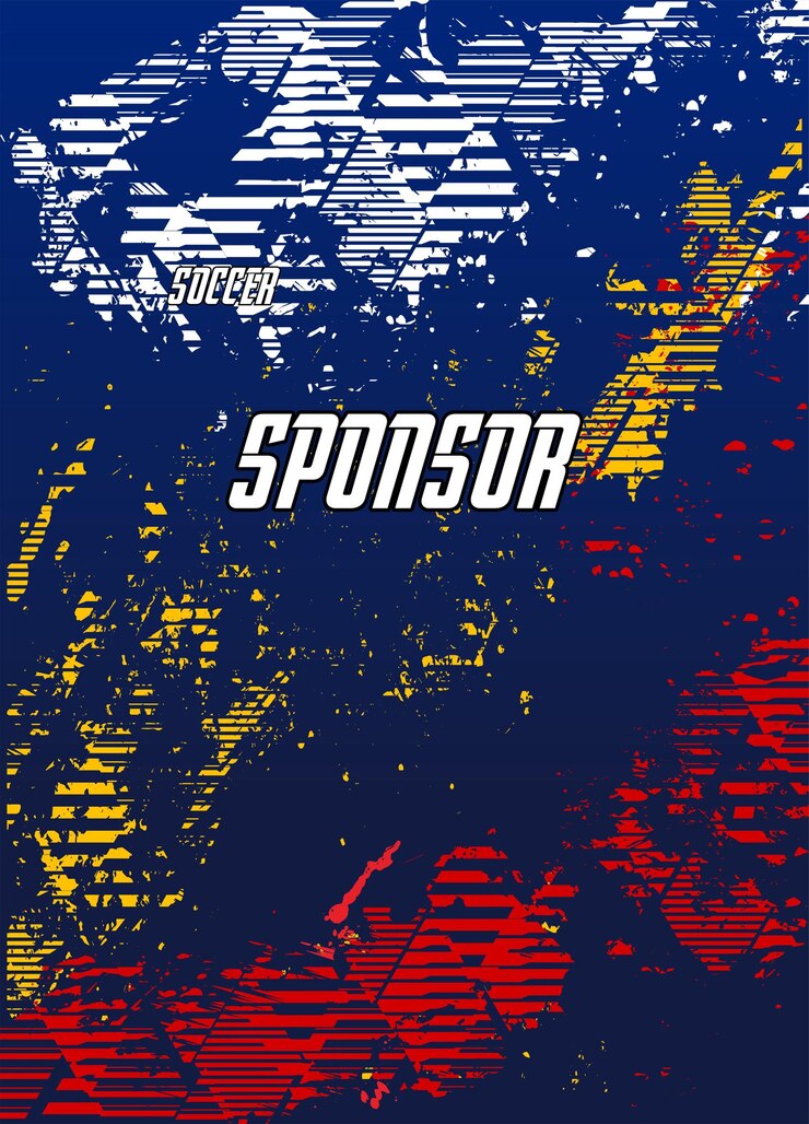 Sublimación vectorial del patrón de la camiseta deportiva