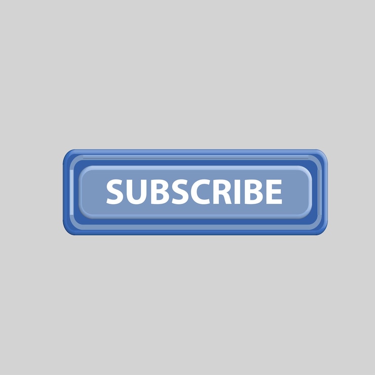 Vector subscribe el título de la ilustración 3d