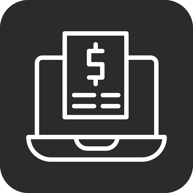 Subscripción Ilustración de íconos vectoriales modelo del conjunto de ícones de marketing digital