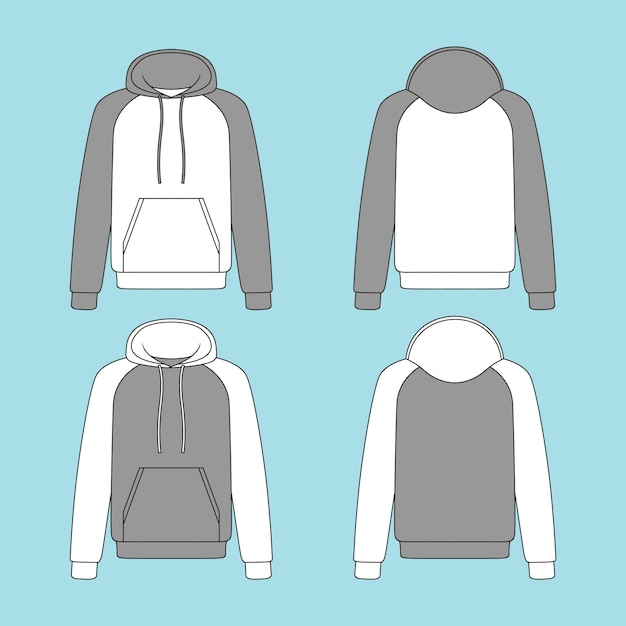 sudadera con capucha ilustración