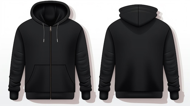 Vector la sudadera está hecha por una sudadera