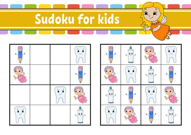 Sudoku para niños.