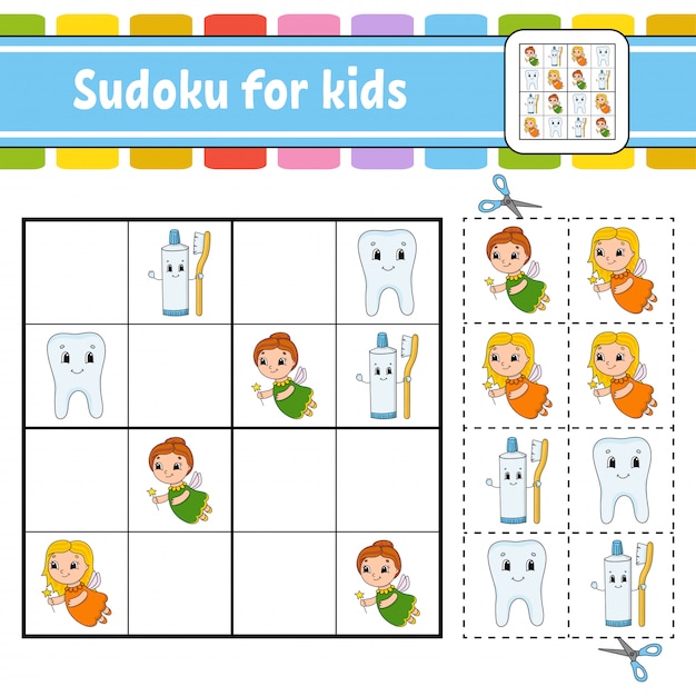 Sudoku para niños.