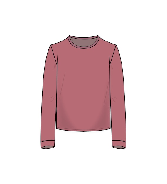 un suéter rojo con una parte superior púrpura que dice quot t camisa quot