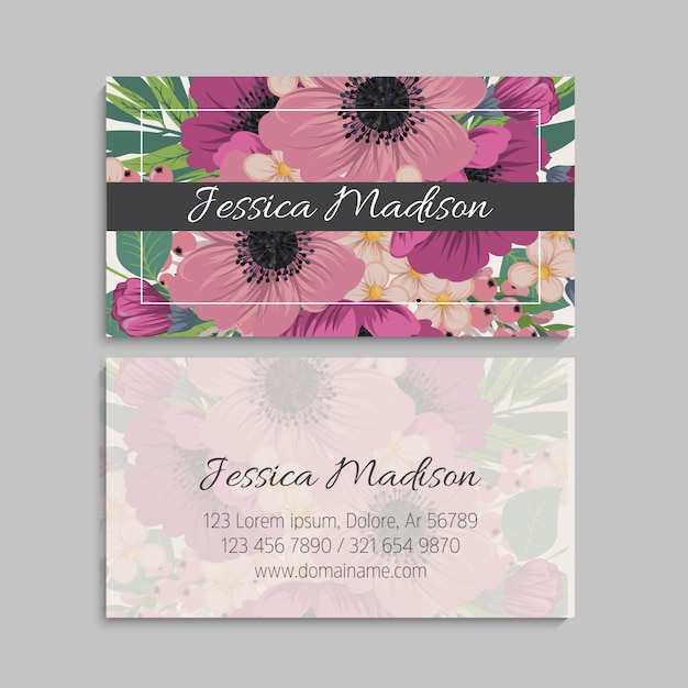 Suite de invitación de boda con flores. Modelo. Ilustración vectorial