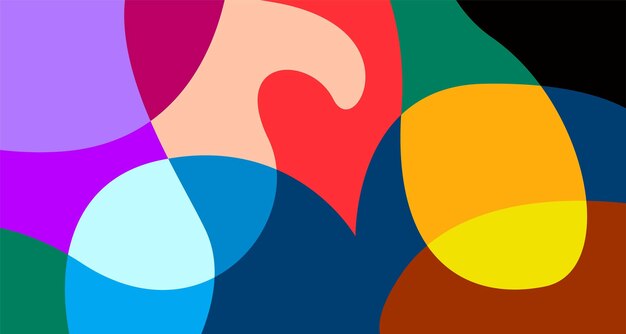 SummerVector Líquido colorido y fondo fluido para la colección de verano