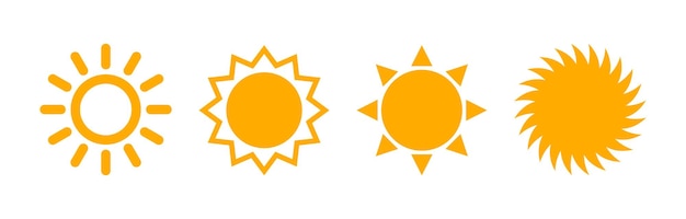 Sun Icon Set