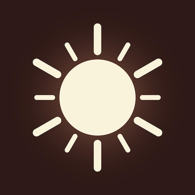Sun obras de arte de moda perfecto abstracto ilustración vectorial colorido diseño útil