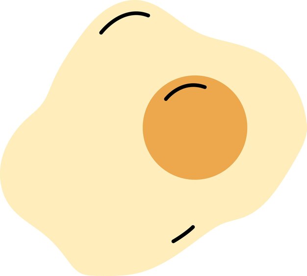 Sunny Side Up Egg (huevo de lado soleado)