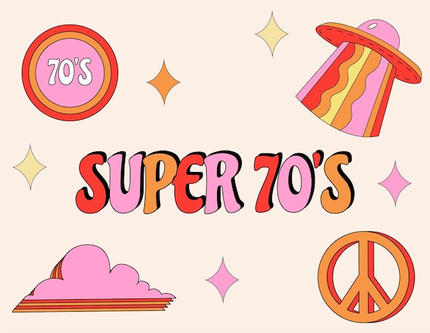 Super 70's set vibraciones de 1970