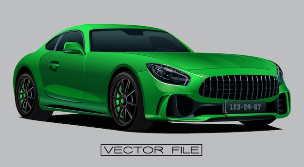 Vector super coche