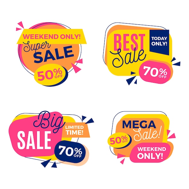 Super diseño de plantilla de banner de ventas