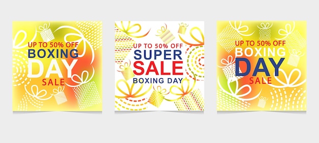 Súper oferta de Boxing Day hasta 50 de descuento