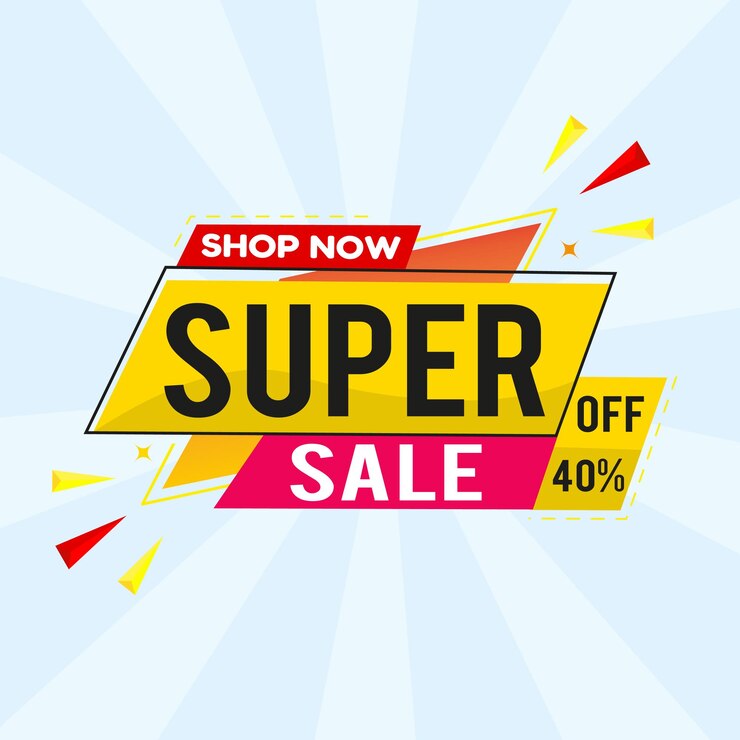 Super Sale Banner Design