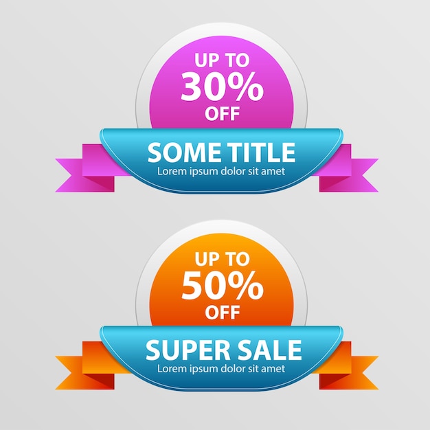 Super sale, banner