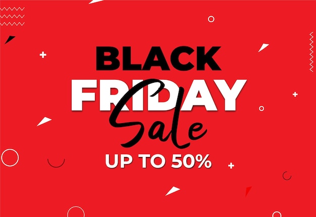 Super venta de viernes negro Banner de venta de viernes negro Diseño de plantilla de viernes negro Ilustración vectorial