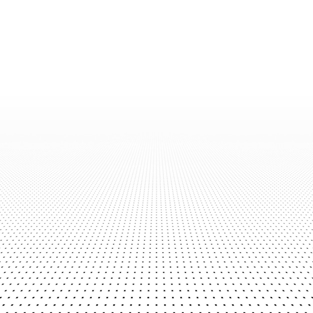 Superficie de punto de fondo abstracto con perspectiva ilustración vectorial