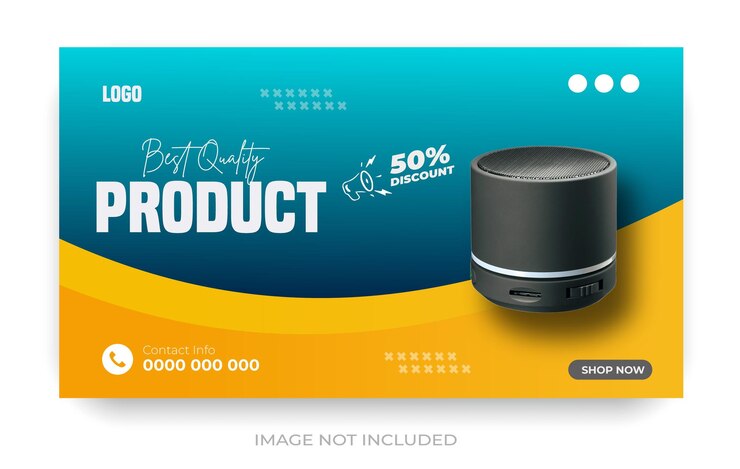 Vector superior black friday paquete de productos de las redes sociales y youtube vídeo miniatura plantilla de banner
