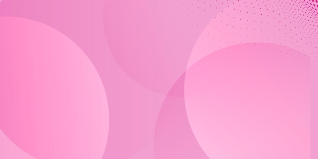 Superposición de círculos abstractos rosados suaves - Fondo de presentación moderna