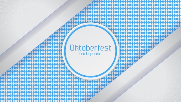 Vector superposición de fondo de oktoberfest