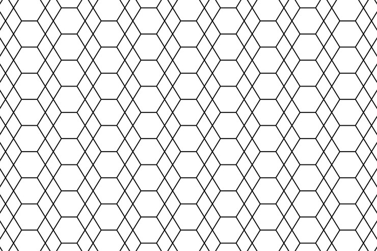 Vector superposición geométrica de fondo hexadecimal