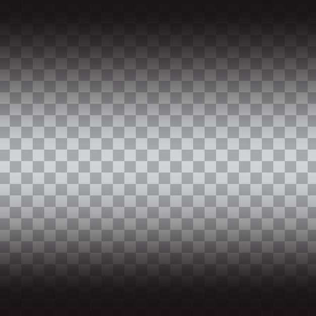 Superposición de gradiente transparente Diseño de tablero de ajedrez desvanecido Fondo vectorial EPS 10