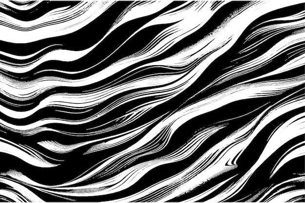 superposición negra monocromática textura grunge en fondo blanco imagen vectorial textura de fondo