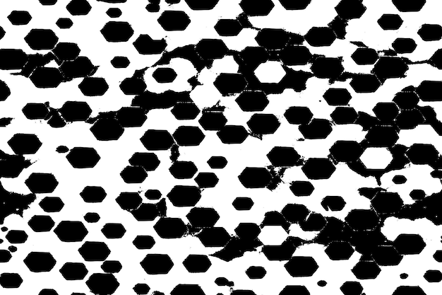 superposición negra monocromática textura grunge en fondo blanco imagen vectorial textura de fondo