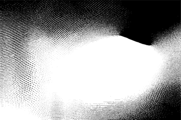 superposición negra monocromática textura grunge en fondo blanco imagen vectorial textura de fondo