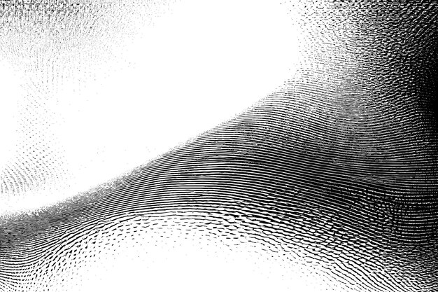 superposición negra monocromática textura grunge en fondo blanco imagen vectorial textura de fondo